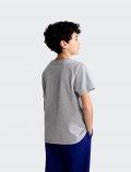 T-shirt manica corta sportiva The North Face - grigio - 5