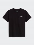 T-shirt manica corta sportiva The North Face - nero - 6