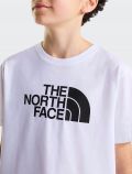 T-shirt manica corta sportiva The North Face - bianco - 2