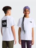 T-shirt manica corta sportiva The North Face - bianco - 7
