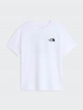 T-shirt manica corta sportiva The North Face - bianco - 9