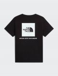 T-shirt manica corta sportiva The North Face - nero - 1