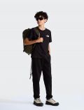 T-shirt manica corta sportiva The North Face - nero - 3