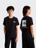 T-shirt manica corta sportiva The North Face - nero - 7