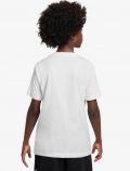 T-shirt manica corta sportiva Nike - bianco - 4