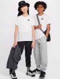 T-shirt manica corta sportiva Nike - bianco - 5