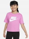 T-shirt manica corta sportiva Nike - fuxia - 0