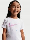 T-shirt manica corta sportiva Nike - bianco - 0