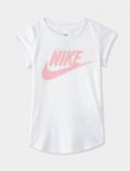 T-shirt manica corta sportiva Nike - bianco - 0
