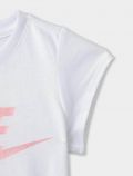 T-shirt manica corta sportiva Nike - bianco - 1