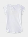T-shirt manica corta sportiva Nike - bianco - 3