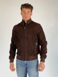Giubbino in pelle Talenti - moro - 0