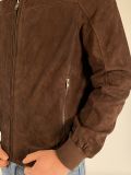 Giubbino in pelle Talenti - moro - 1