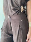 Pantalone Rinascimento - cioccolato - 1