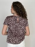 Camicia manica corta Rinascimento - cioccolato - 3