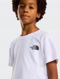 T-shirt manica corta sportiva The North Face - white - 1