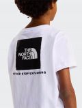 T-shirt manica corta sportiva The North Face - white - 3