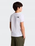T-shirt manica corta sportiva The North Face - white - 4