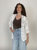 Cardigan Susy Mix - bianco - 0