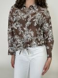 Maglia manica lunga San Babila - tabacco - 1