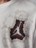 T-shirt manica corta sportiva Jordan - white - 1