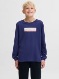 T-shirt manica lunga Jack & Jones - oceano - 0