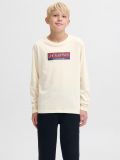 T-shirt manica lunga Jack & Jones - antique white - 0
