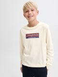 T-shirt manica lunga Jack & Jones - antique white - 2
