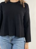Maglia manica lunga Knit - San Babila - nero - 1