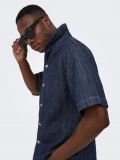 Camicia manica corta Only & Sons - dark blue - 1