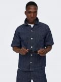 Camicia manica corta Only & Sons - dark blue - 3