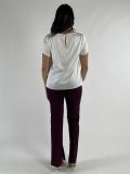 Camicia manica corta Rinascimento Curvy - bianco - 4