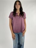 Camicia manica corta Rinascimento Curvy - rosa antico - 0