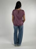 Camicia manica corta Rinascimento Curvy - rosa antico - 4