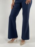 Pantalone curvy Rinascimento Curvy - blu navy - 1