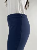 Pantalone curvy Rinascimento Curvy - blu navy - 3