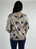 Camicia manica corta Rinascimento Curvy - blu navy - 2