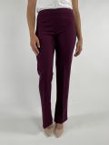 Pantalone curvy Rinascimento Curvy - bordeaux - 0