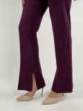 Pantalone curvy Rinascimento Curvy - bordeaux - 1