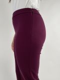 Pantalone curvy Rinascimento Curvy - bordeaux - 3