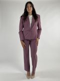 Pantalone curvy Rinascimento Curvy - rosa antico - 3
