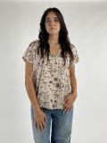 Camicia manica corta Rinascimento Curvy - rosa antico - 0