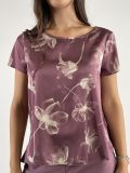 Camicia manica corta Rinascimento - rosa antico - 1