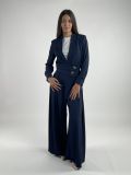 Giacca bolerino Rinascimento - blu navy - 3