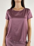 Camicia manica corta Rinascimento - rosa antico - 1