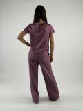 Camicia manica corta Rinascimento - rosa antico - 4