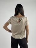 Camicia manica corta Rinascimento - tortora - 2