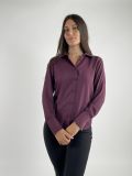 Camicia manica lunga giovane Rinascimento - bordeaux - 0