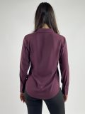 Camicia manica lunga giovane Rinascimento - bordeaux - 3