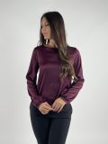 Camicia manica lunga giovane Rinascimento - bordeaux - 0